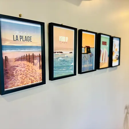 Palmiers 5 Min De La Mer, Confortable 4 Personnes, Parking Free, Villa