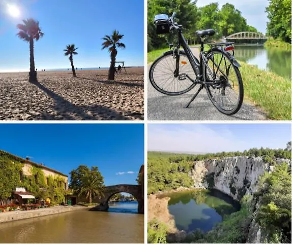 Villa Palm Bay-quartier Residentiel Serignan,valras Proche Serignan