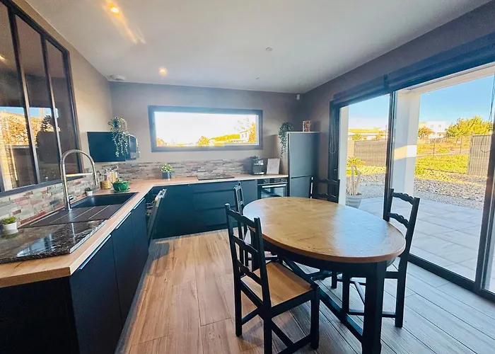 Villa Palm Bay-quartier Residentiel Serignan,valras Proche